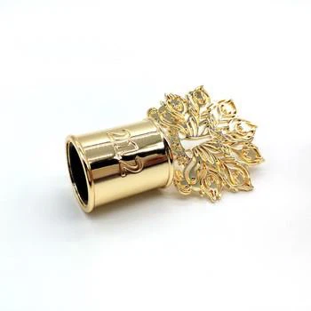Flower zamak perfume cap