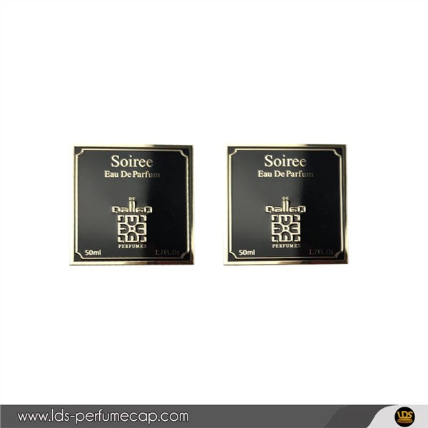 برچسب آلومینیومی مربع مشکی